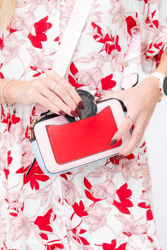 Snapshot Crossbody Sling Clutch Bag With Thick Strap