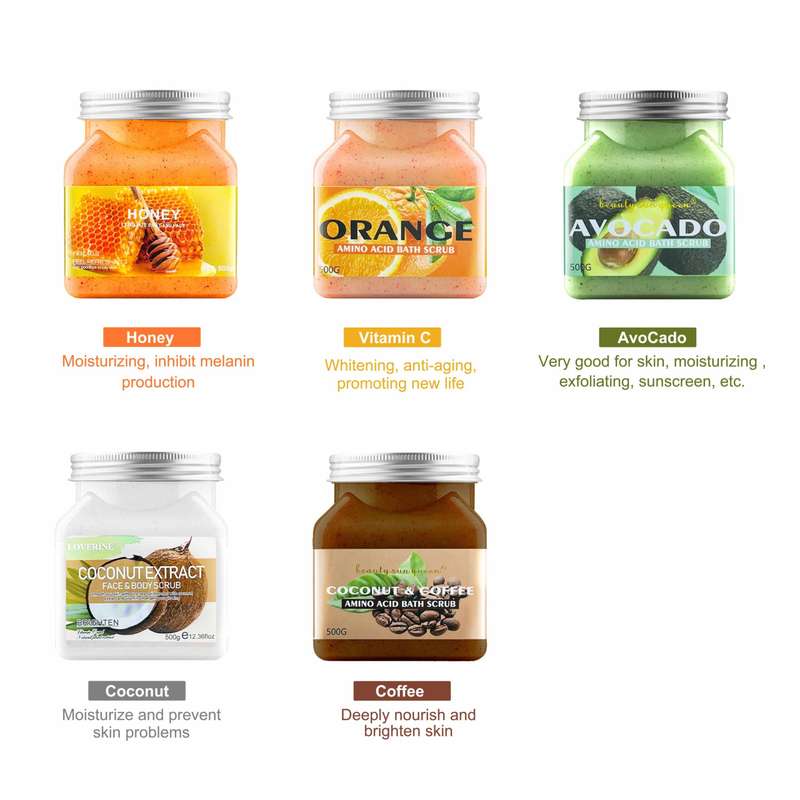 Wokali Sherbet Body Scrub Pack Of 2