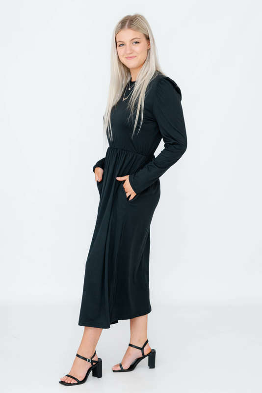 Women's Casual Long Sleeves Maxi Dress
