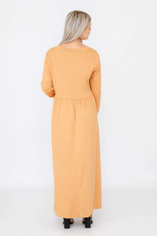 Women's Casual Long Sleeves Maxi Dress