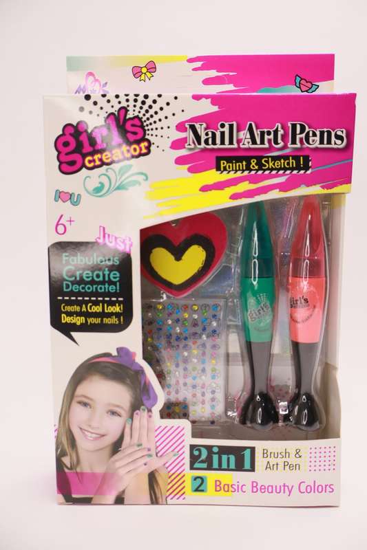 Girls Nail Art Pen Creator Set
