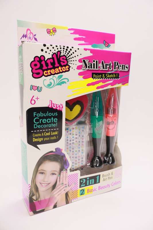 Girls Nail Art Pen Creator Set