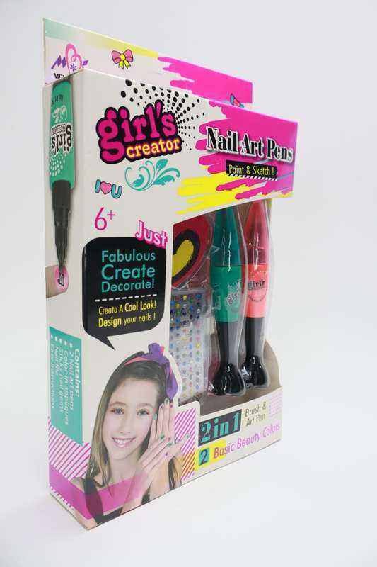 Girls Nail Art Pen Creator Set