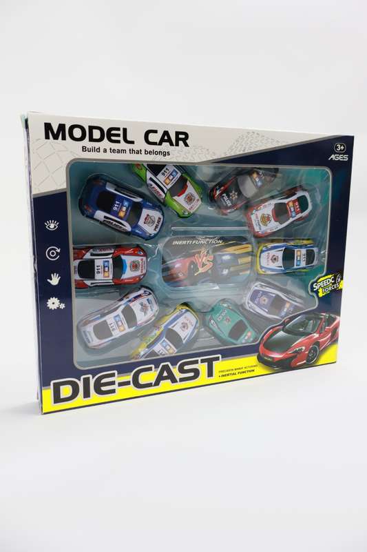 Die Cast Mini Model Cars Set of 10