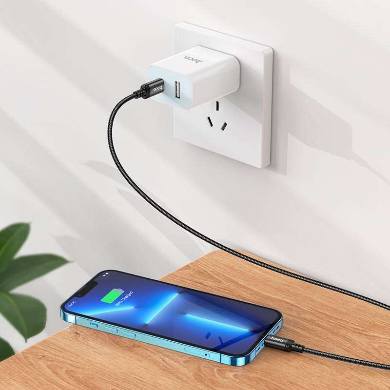 HOCO Cable Type-C to Lightning iPhone X89 Wind PD Fast Charge