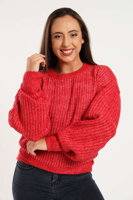 Ladies ZARA Cozy Plush Long Sleeve Pullover Sweater Jersey