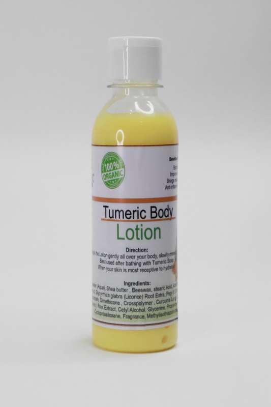 Organic Turmeric Body Lotion 250ml