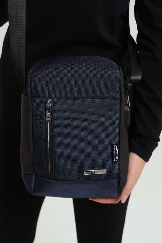 Powerland Anti Theft Sling Crossbody Bag Shoulder Mini  Backpack with USB Charging Port Waterproo...