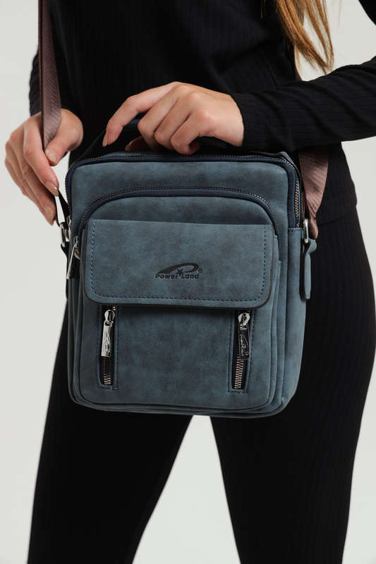 Powerland Luxury Skywalker Unisex Faux Leather Sling Bag