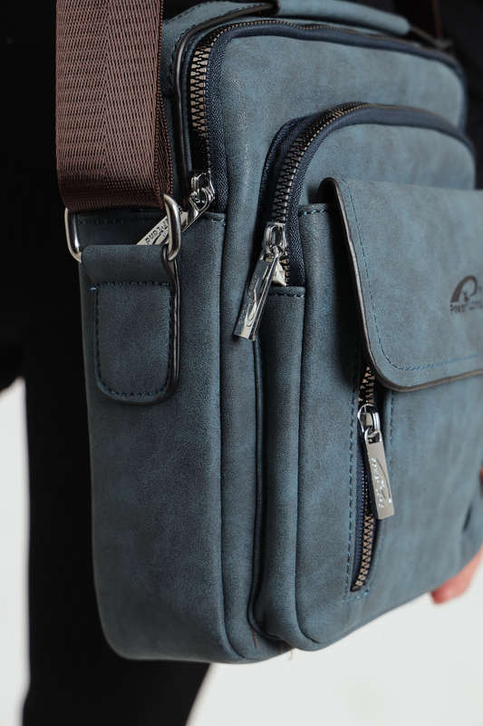 Powerland Luxury Skywalker Unisex Faux Leather Sling Bag
