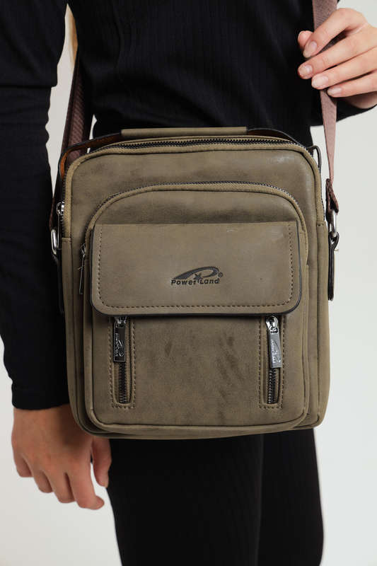 Powerland Luxury Skywalker Unisex Faux Leather Sling Bag