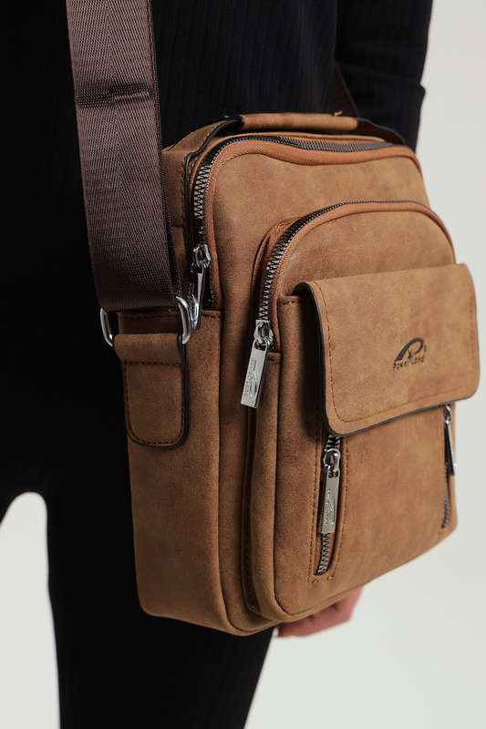 Powerland Luxury Skywalker Unisex Faux Leather Sling Bag