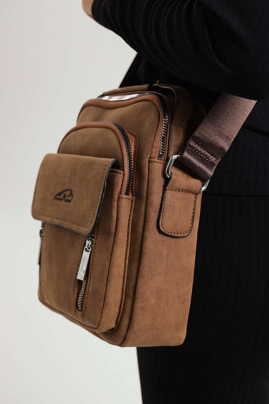 Powerland Luxury Skywalker Unisex Faux Leather Sling Bag