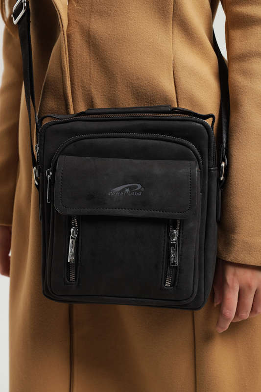 Powerland Luxury Skywalker Unisex Faux Leather Sling Bag