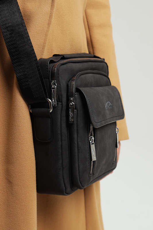Powerland Luxury Skywalker Unisex Faux Leather Sling Bag