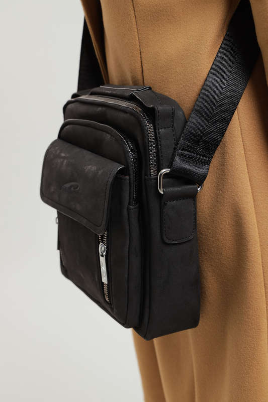 Powerland Luxury Skywalker Unisex Faux Leather Sling Bag