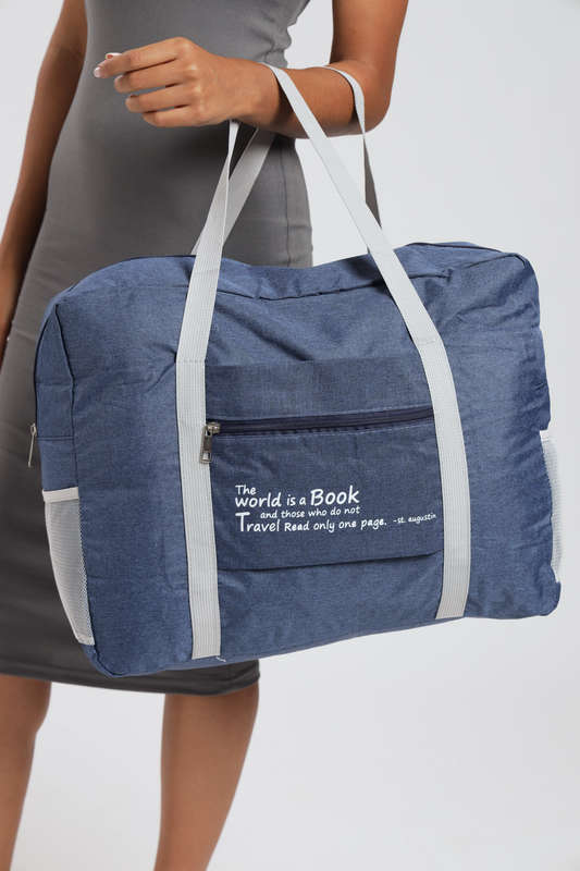 Senza Large Storage Boarding Pass Foldable Duffle Travel Bag 46x34x17cm
