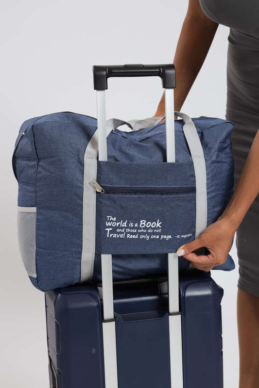 Senza Large Storage Boarding Pass Foldable Duffle Travel Bag 46x34x17cm
