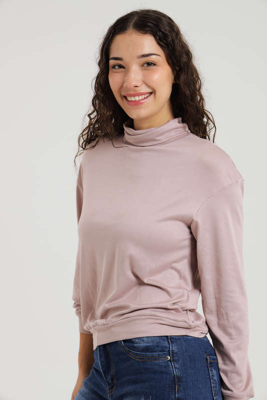 Ladies Lightweight Inner Polo-neck