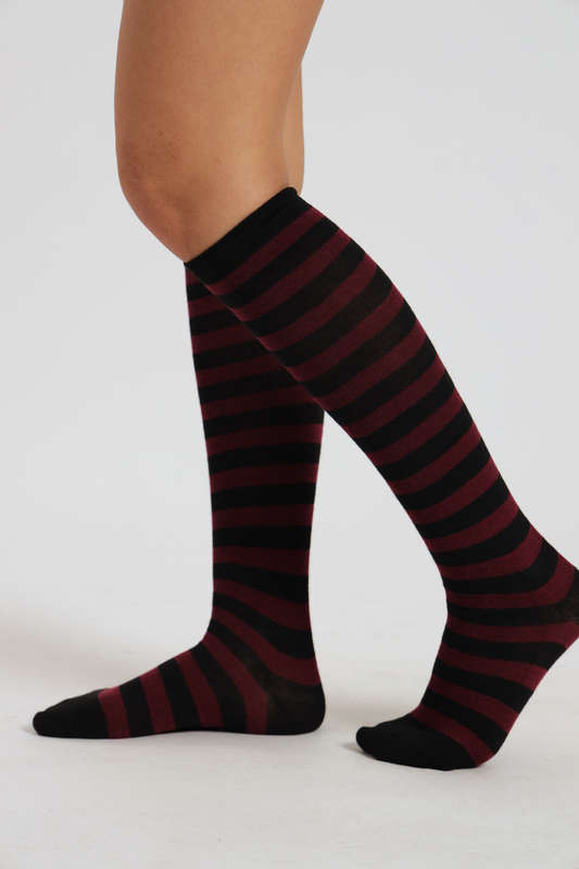 5 Pack Ladies Knee High Socks