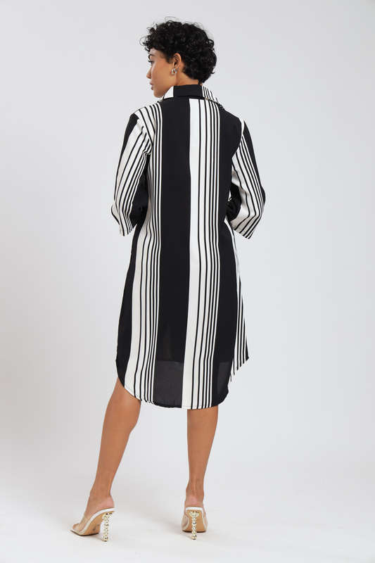 Nova Button Down Shirt Dress