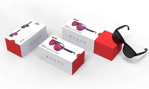 Smart Bluetooth Music Glasses XO-E6 Black