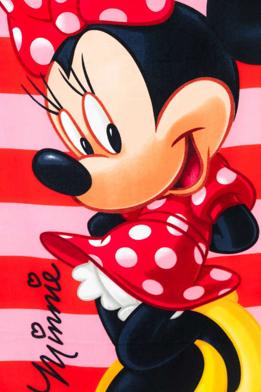 Minnie Mouse Microfiber Beach Towel 1400 x 700
