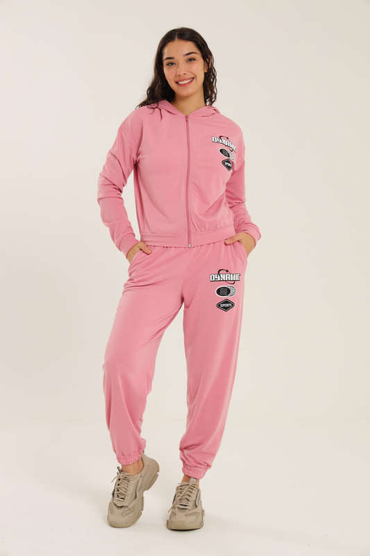 Active Chic Flick Hooded Tracksuit