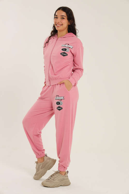 Active Chic Flick Hooded Tracksuit