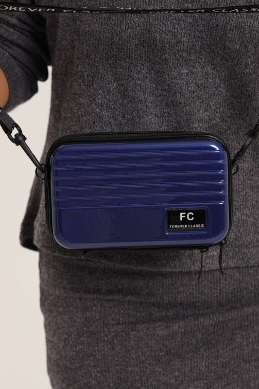 Forever Classic Women Mini Suitcase Cosmetic Sling Bag