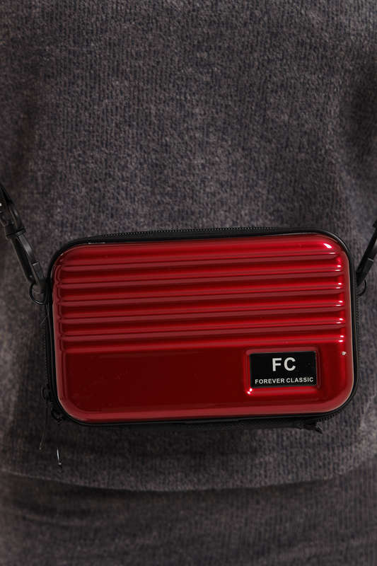 Forever Classic Women Mini Suitcase Cosmetic Sling Bag
