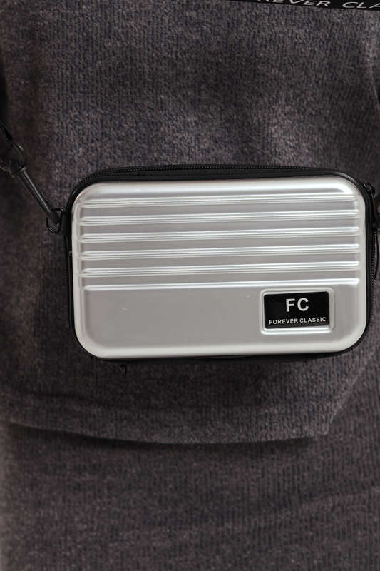 Forever Classic Women Mini Suitcase Cosmetic Sling Bag