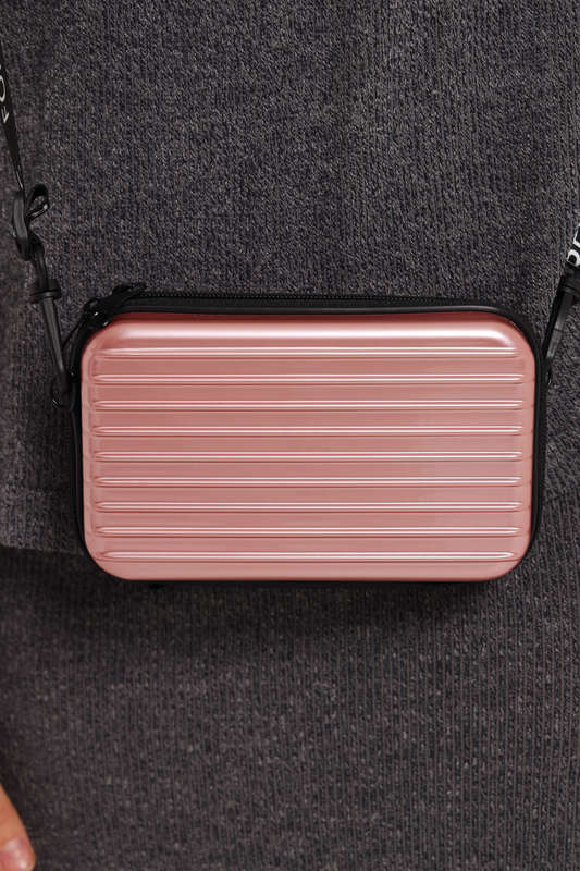 Forever Classic Women Mini Suitcase Cosmetic Sling Bag
