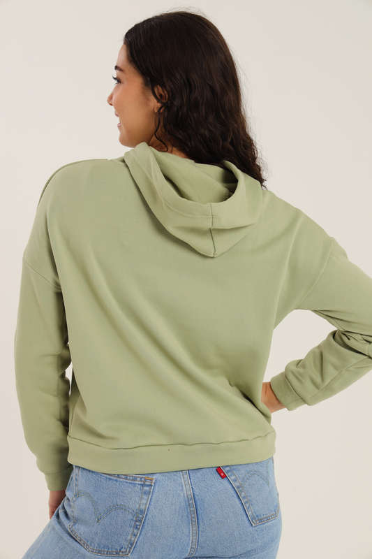 Hype Love Ladies Drawcord Hoodie Sweater