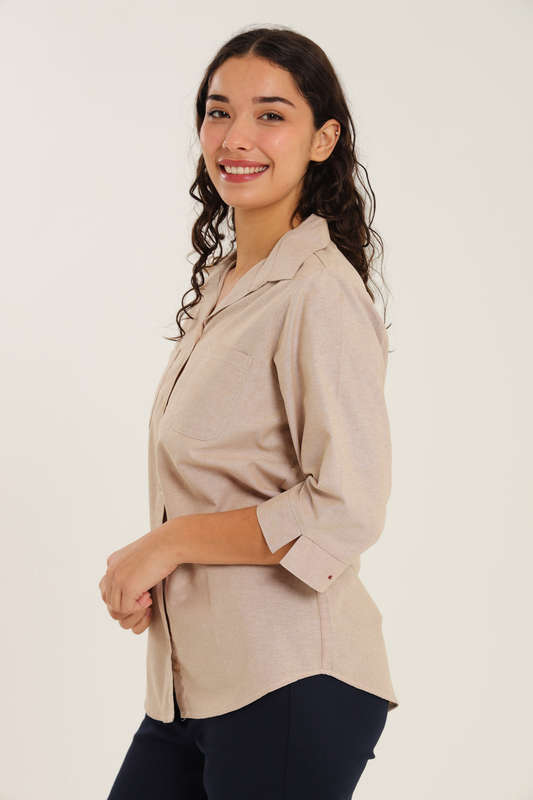 Ladies Duchess Blouse Shirt Corporate Wear 3/4 Sleeve Size 26 To 56