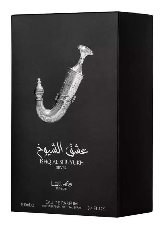 Lattafa Pride Ishq Al Shuyukh Silver Eau De Parfum 100ml