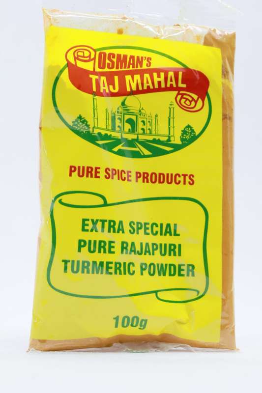Osmans Taj Mahal Extra Special Pure Rajapuri Turmeric Powder 100g