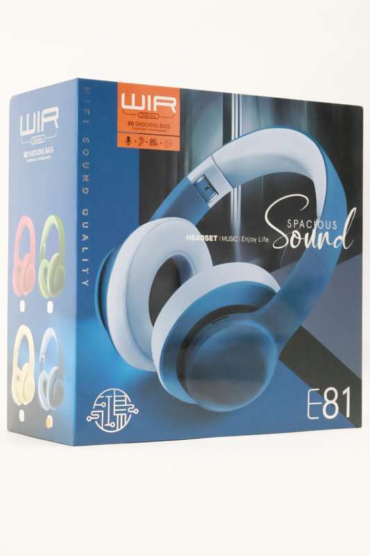 Smart Music Wireless Headband Foldable Headphones E81