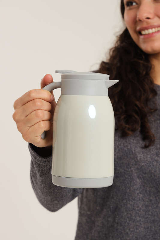 Thermos Vacuum Double Travel Coffee Flask Pot 900ml