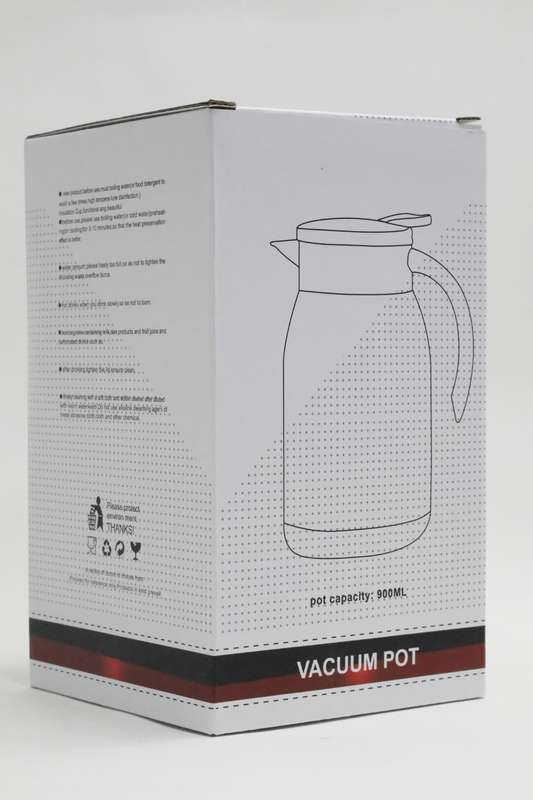 Thermos Vacuum Double Travel Coffee Flask Pot 900ml