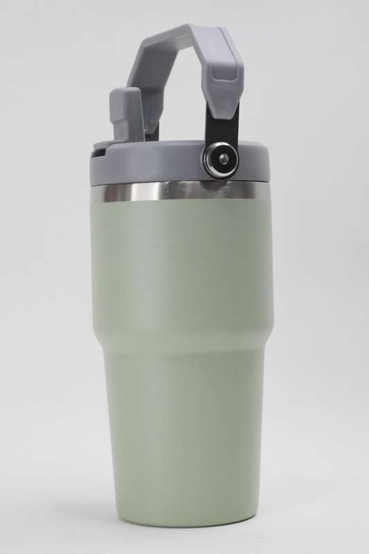 Thermos Vacuum Double Wall Stainless Steel Travel Flask Cup 600ml