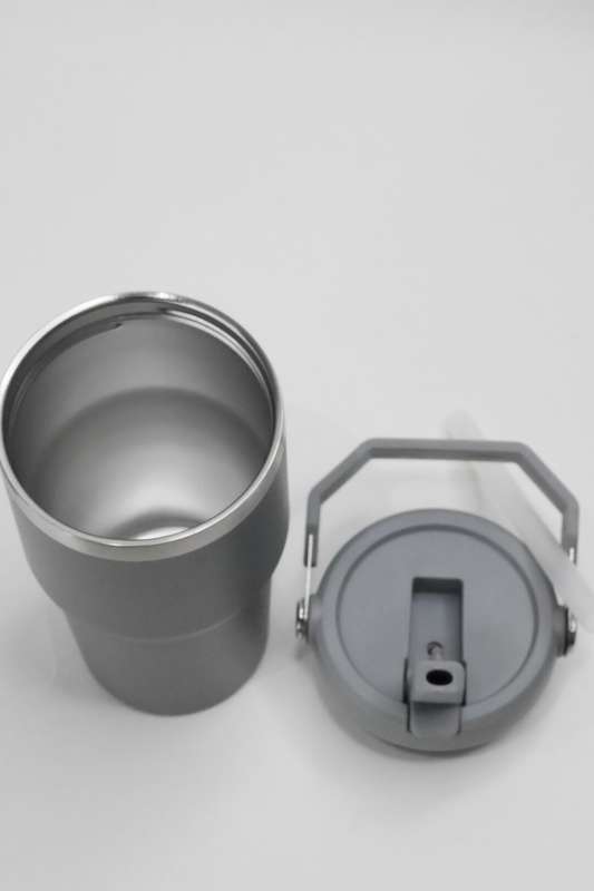Thermos Vacuum Double Wall Stainless Steel Travel Flask Cup 600ml