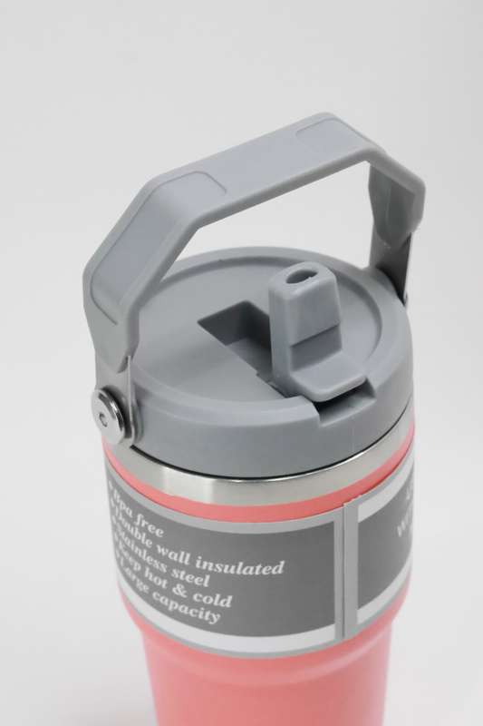 Thermos Vacuum Double Wall Stainless Steel Travel Flask Cup 600ml