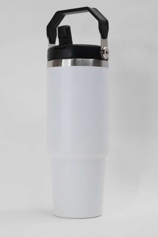 Thermos Vacuum Double Wall Stainless Steel Travel Flask Cup 900ml
