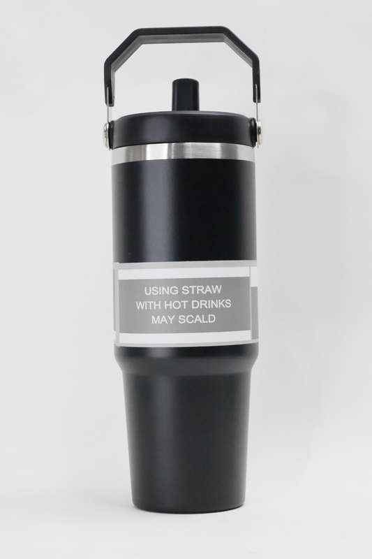 Thermos Vacuum Double Wall Stainless Steel Travel Flask Cup 900ml