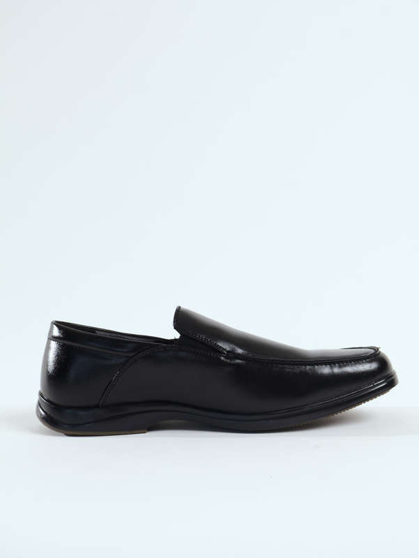 Van Heusen Men's Memory Foam Casual Formal Slip-On Black Shoes