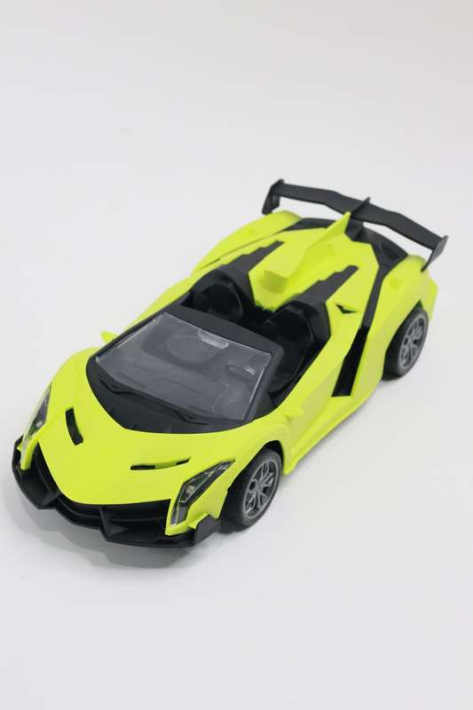 Childrens Remote Control Sports Car Batteries Included