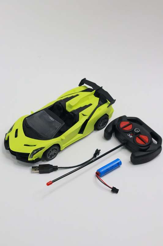 Childrens Remote Control Sports Car Batteries Included