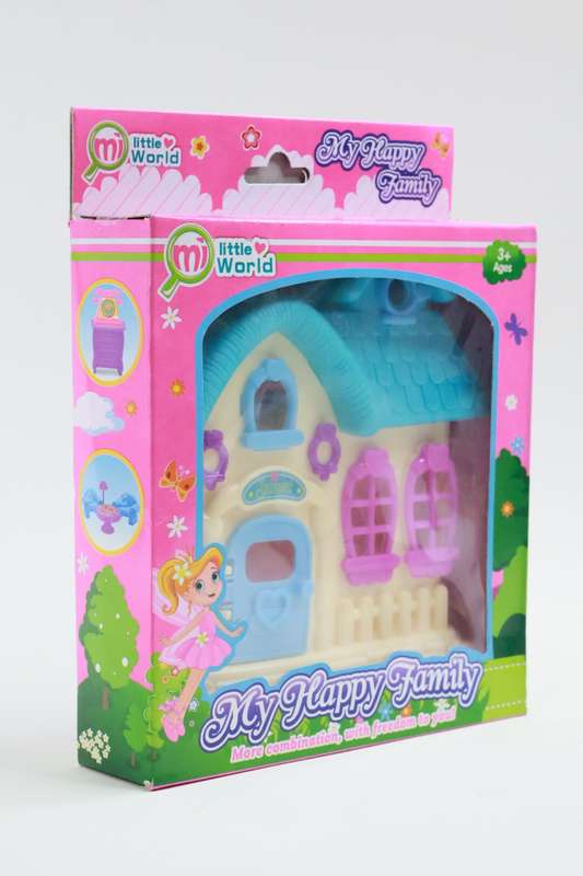 My Happy Family Girls Doll House Play Set