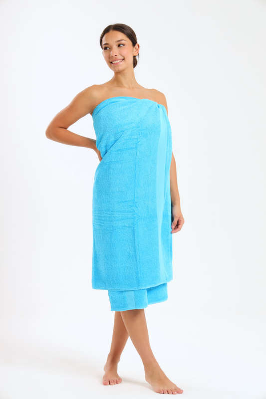 The Ultimate Turkish Cotton Hotel Collection Spa Bath Towel 3 Piece Set 600gsm